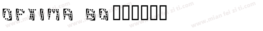 Optima BQ字体转换